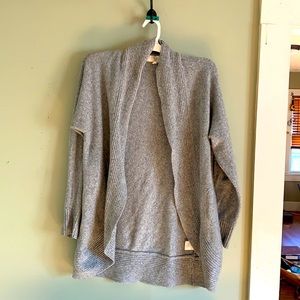 Grey cardigan size small